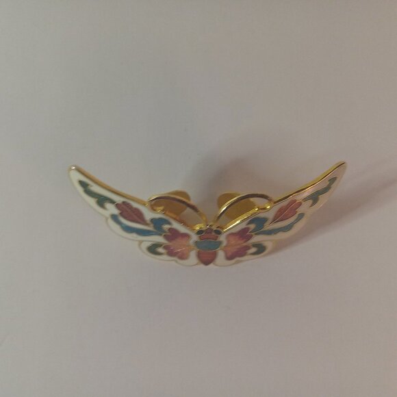 Vintage Enamel Butterfly Jewelry - Picture 3 of 4